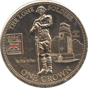 2010 CROWN TRISTAN DA CUNHA - WORLD COINS - Cambridgeshire Coins