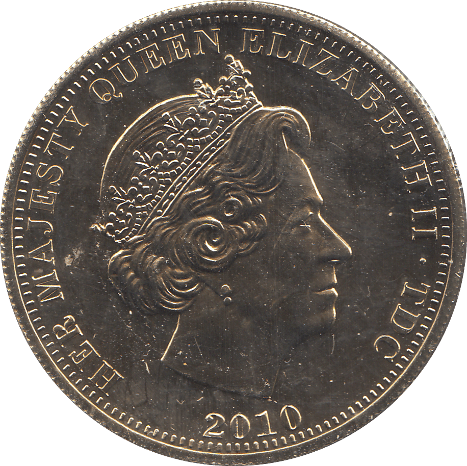 2010 CROWN TRISTAN DA CUNHA - WORLD COINS - Cambridgeshire Coins