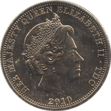 2010 CROWN TRISTAN DA CUNHA - WORLD COINS - Cambridgeshire Coins