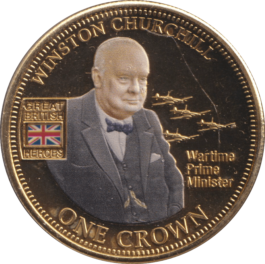2010 CROWN WINSTON CHURCHILL - WORLD COINS - Cambridgeshire Coins
