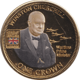 2010 CROWN WINSTON CHURCHILL - WORLD COINS - Cambridgeshire Coins