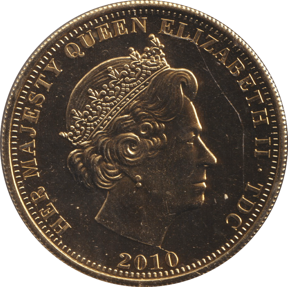 2010 CROWN WINSTON CHURCHILL - WORLD COINS - Cambridgeshire Coins