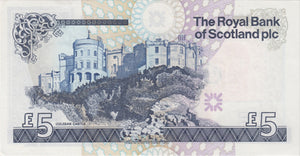 2010 FIVE POUND ROYAL BANK OF SCOTLAND BANKNOTE REF SCOT - 71 - WORLD BANKNOTES - Cambridgeshire Coins