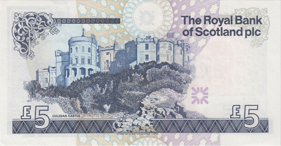 2010 FIVE POUND ROYAL BANK OF SCOTLAND BANKNOTE REF SCOT - 71 - WORLD BANKNOTES - Cambridgeshire Coins