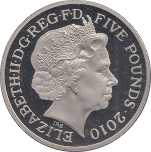 2010 FIVE POUNDS BE DARING, BE FIRST 2012 LONDON OLYMPICS - £5 Proof - Cambridgeshire Coins