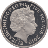 2010 FIVE POUNDS BE DARING, BE FIRST 2012 LONDON OLYMPICS - £5 Proof - Cambridgeshire Coins