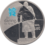 2010 FIVE POUNDS BE DARING, BE FIRST 2012 LONDON OLYMPICS - £5 Proof - Cambridgeshire Coins