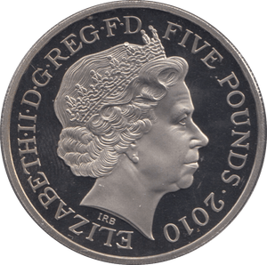 2010 FIVE POUNDS BE DARING,BE FIRST, BE DIFFERENT, BE JUST - WORLD COINS - Cambridgeshire Coins