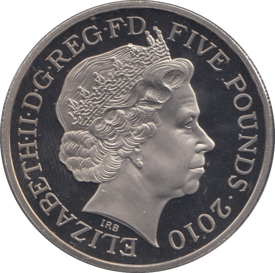 2010 FIVE POUNDS BE DARING,BE FIRST, BE DIFFERENT, BE JUST - WORLD COINS - Cambridgeshire Coins