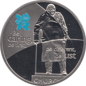 2010 FIVE POUNDS BE DARING,BE FIRST, BE DIFFERENT, BE JUST - WORLD COINS - Cambridgeshire Coins