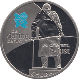 2010 FIVE POUNDS BE DARING,BE FIRST, BE DIFFERENT, BE JUST - WORLD COINS - Cambridgeshire Coins