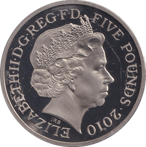 2010 FIVE POUNDS BE DARLING, BE FIRST, BE DIFFERENT, BE JUST - WORLD COINS - Cambridgeshire Coins