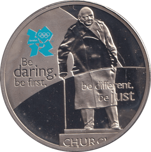 2010 FIVE POUNDS BE DARLING, BE FIRST, BE DIFFERENT, BE JUST - WORLD COINS - Cambridgeshire Coins