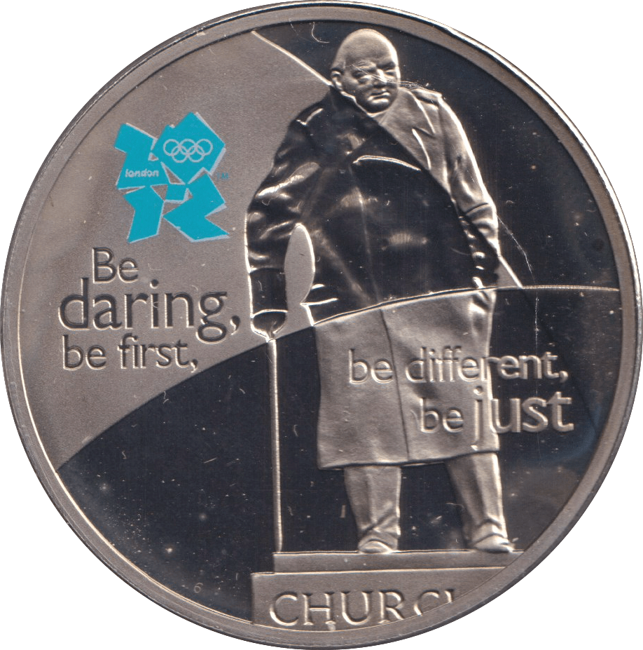 2010 FIVE POUNDS BE DARLING, BE FIRST, BE DIFFERENT, BE JUST - WORLD COINS - Cambridgeshire Coins