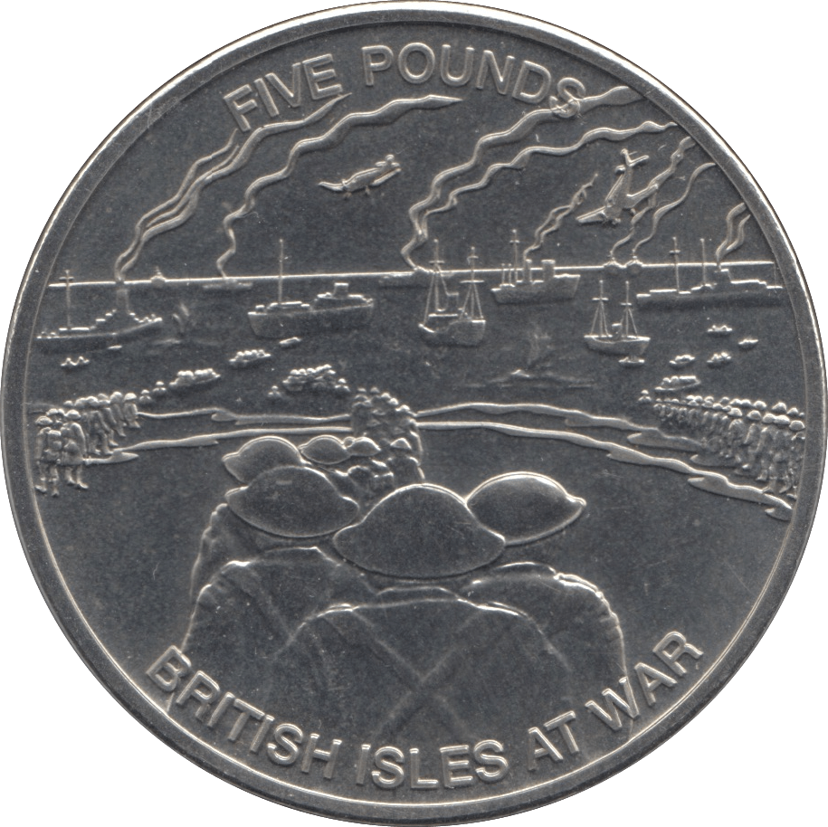 2010 FIVE POUNDS GUERNSEY - WORLD COINS - Cambridgeshire Coins