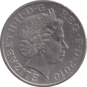 2010 FIVE POUNDS RESTORATION OF THE MONARCHY - WORLD COINS - Cambridgeshire Coins