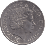 2010 FIVE POUNDS RESTORATION OF THE MONARCHY - WORLD COINS - Cambridgeshire Coins