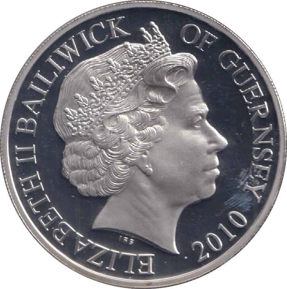 2010 FIVE POUNDS SILVER PROOF BOB - £5 Silver Proof - Cambridgeshire Coins