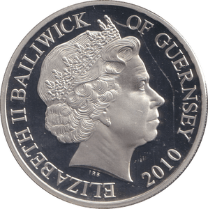 2010 FIVE POUNDS SILVER PROOF BOB - SILVER WORLD COINS - Cambridgeshire Coins