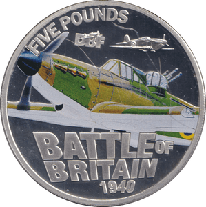 2010 FIVE POUNDS SILVER PROOF BOB - SILVER WORLD COINS - Cambridgeshire Coins