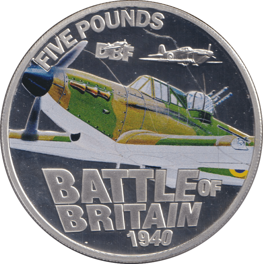 2010 FIVE POUNDS SILVER PROOF BOB - SILVER WORLD COINS - Cambridgeshire Coins