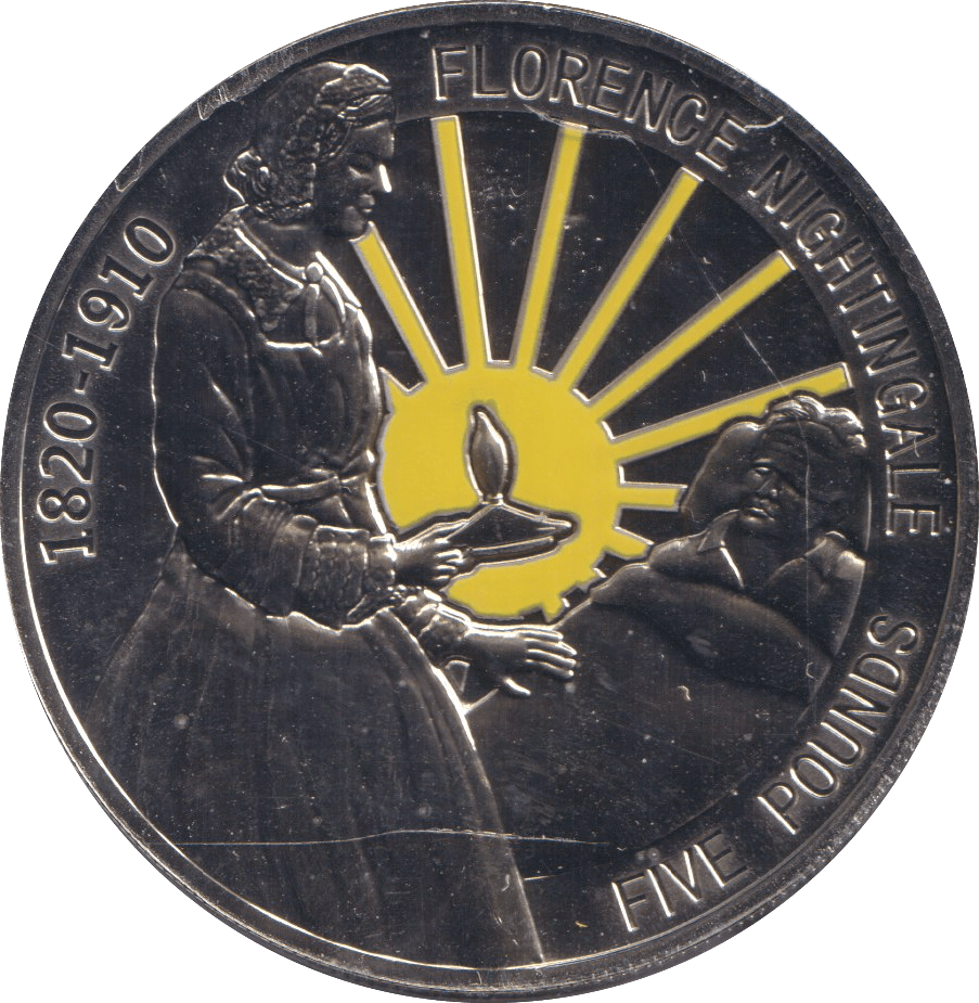 2010 FLORENCE NIGHTINGALE £5 BU - WORLD COINS - Cambridgeshire Coins