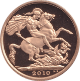 2010 GOLD DOUBLE SOVEREIGN ( PROOF ) - DOUBLE SOVEREIGN - Cambridgeshire Coins