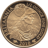 2010 GOLD PROOF £25 1/4 OUNCE BRITANNIA - GOLD BRITANNIAS - Cambridgeshire Coins