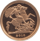 2010 GOLD QUARTER SOVEREIGN ( PROOF ) - QUARTER SOVEREIGN - Cambridgeshire Coins