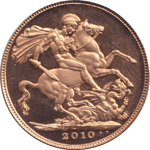 2010 GOLD SOVEREIGN ( PROOF ) - SOVEREIGN - Cambridgeshire Coins