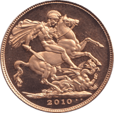2010 GOLD SOVEREIGN ( PROOF ) - SOVEREIGN - Cambridgeshire Coins