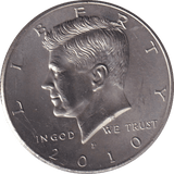 2010 HALF DOLLAR - WORLD COINS - Cambridgeshire Coins