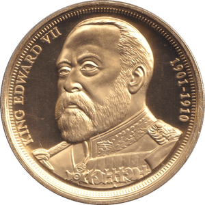 2010 MEDALLION - KING EDWARD VII - MEDALS & MEDALLIONS - Cambridgeshire Coins