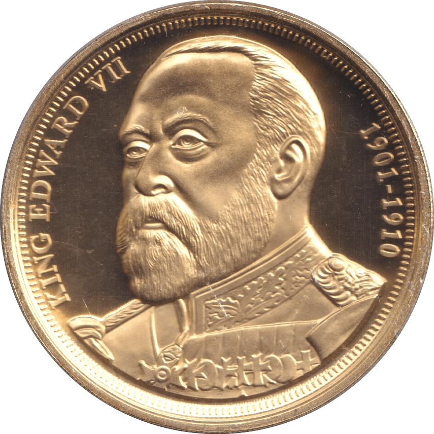 2010 MEDALLION - KING EDWARD VII - MEDALS & MEDALLIONS - Cambridgeshire Coins