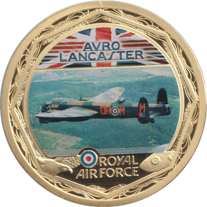 2010 MEDALLION RAF - AVRO LANCASTER - Silver Proof - Cambridgeshire Coins