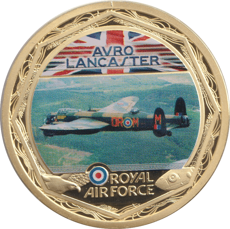 2010 MEDALLION RAF - AVRO LANCASTER - Silver Proof - Cambridgeshire Coins