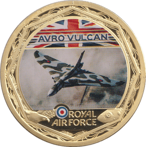 2010 MEDALLION RAF - AVRO VULCAN - Silver Proof - Cambridgeshire Coins