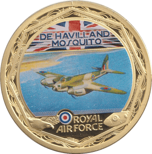 2010 MEDALLION RAF - DE HAVILLAND MOSQUITO - Silver Proof - Cambridgeshire Coins
