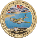 2010 MEDALLION RAF - DE HAVILLAND MOSQUITO - Silver Proof - Cambridgeshire Coins