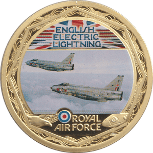 2010 MEDALLION RAF - ENGLISH ELECTRIC LIGHTING - Silver Proof - Cambridgeshire Coins