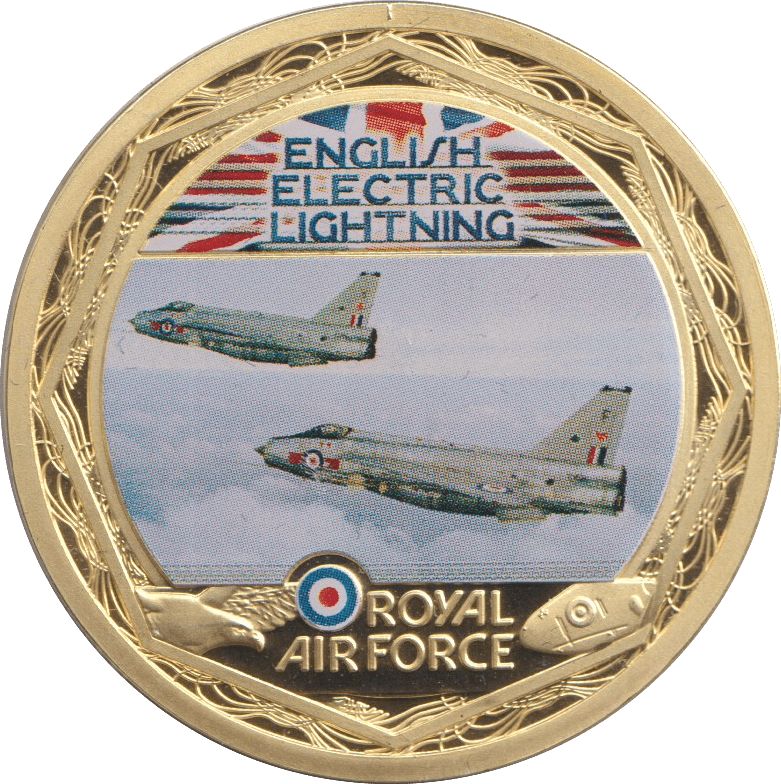 2010 MEDALLION RAF - ENGLISH ELECTRIC LIGHTING - Silver Proof - Cambridgeshire Coins