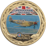 2010 MEDALLION RAF - SUPERMARINE SPITFIRE - Silver Proof - Cambridgeshire Coins