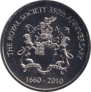 2010 MEDALLION - The Royal Society 350th Anniversary - WORLD COINS - Cambridgeshire Coins