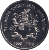 2010 MEDALLION - The Royal Society 350th Anniversary - WORLD COINS - Cambridgeshire Coins