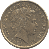 2010 NEW ZEALAND ONE DOLLAR - WORLD COINS - Cambridgeshire Coins
