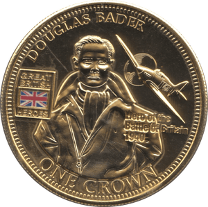 2010 ONE CROWN DOUGLAS EADER - WORLD COINS - Cambridgeshire Coins