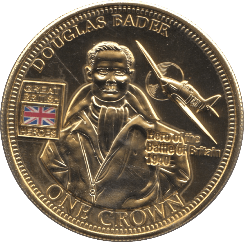 2010 ONE CROWN DOUGLAS EADER - WORLD COINS - Cambridgeshire Coins