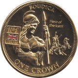 2010 ONE CROWN HEROS COLLECTION BOUDICA - WORLD COINS - Cambridgeshire Coins