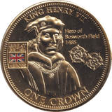 2010 ONE CROWN HEROS COLLECTION KING HENRY VII - WORLD COINS - Cambridgeshire Coins
