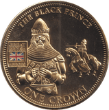 2010 ONE CROWN HEROS COLLECTION THE BLACK PRINCE - WORLD COINS - Cambridgeshire Coins